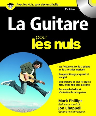 GUITARE POUR LES NULS 2ED + CD