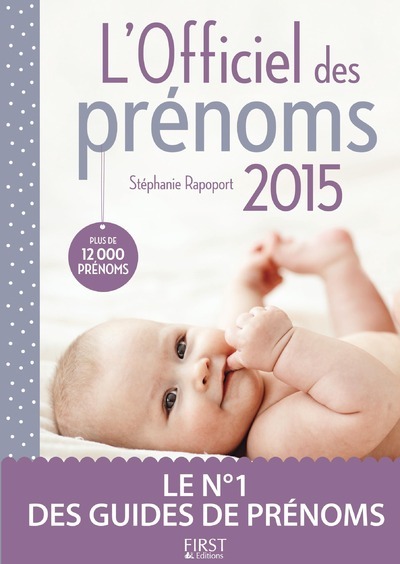 L´OFFICIEL DES PRENOMS 2015