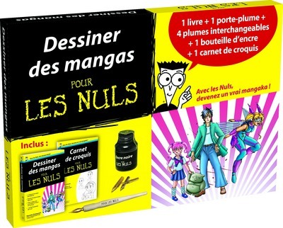 COFFRET DESSINER DES MANGAS POUR LES NULS