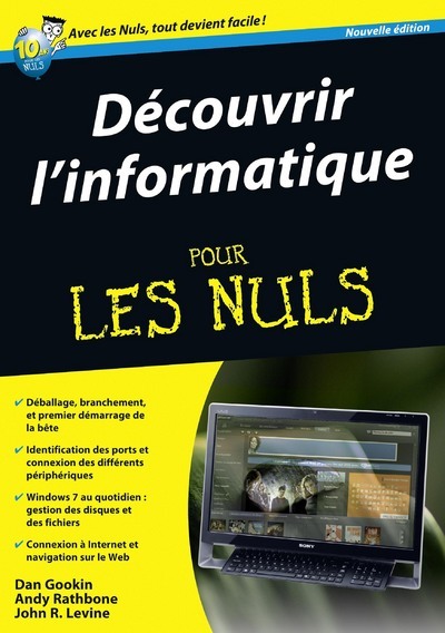 DECOUVRIR L´INFORMATIQUE ED WINDOWS 7 2E MEGAPOCHE POUR LES NULS