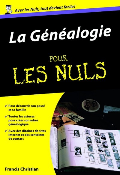 GENEALOGIE POCHE POUR LES NULS