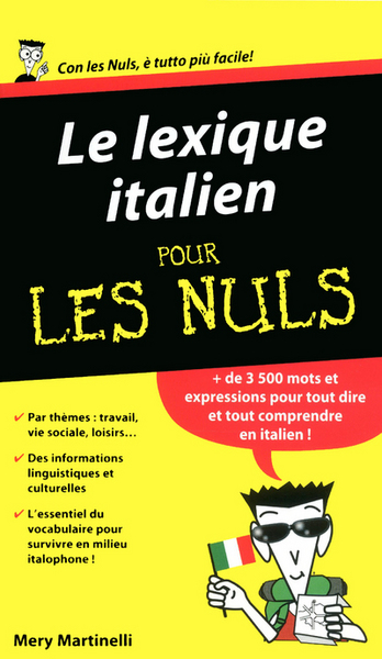 LEXIQUE ITALIEN POUR LES NULS