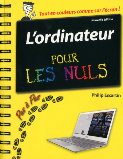 L´ORDINATEUR PAS A PAS POUR LES NULS  NOUVELLE EDITION