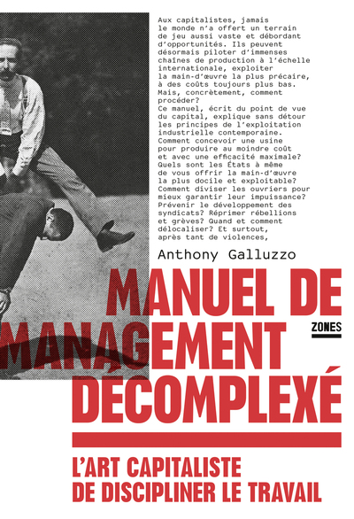MANUEL DE MANAGEMENT DECOMPLEXE - L´ART CAPITALISTE DE DISCIPLINER LE TRAVAIL