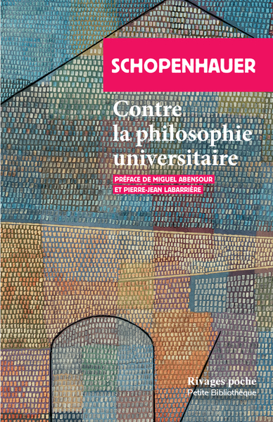 CONTRE LA PHILOSOPHIE UNIVERSITAIRE