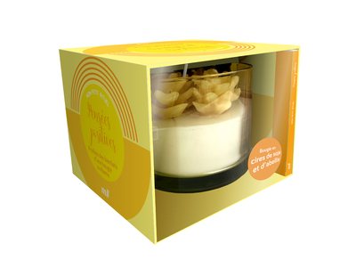 COFFRET BOUGIE - MON PETIT RITUEL - PENSEES POSITIVES - CHALEUR ET ENTHOUSIASME