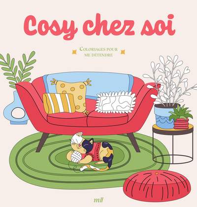 COSY CHEZ SOI - COLORIAGES POUR ME DETENDRE - 48 COLORIAGES D´ART-THERAPIE POUR ME DETENDRE ET M´EVA