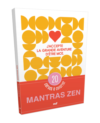 MANTRAS ZEN - 20 CARTES A COLORIER