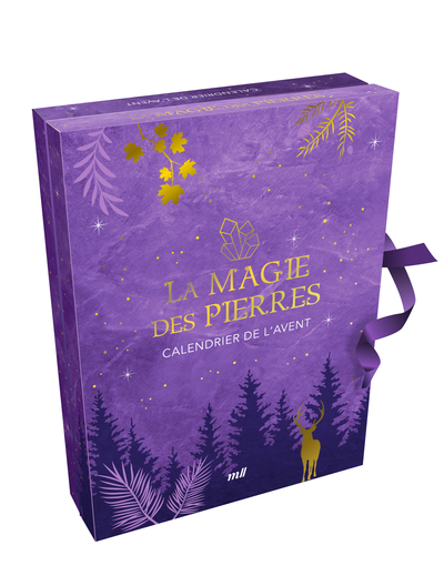 CALENDRIER DE L´AVENT - LA MAGIE DES PIERRES - 22 PIERRES NATURELLES ET DES CADEAUX SURPRISES POUR A