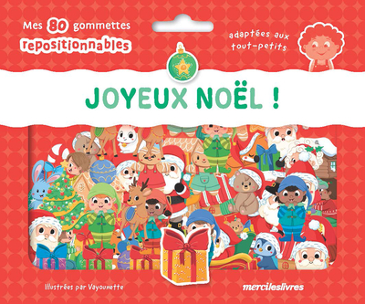 JOYEUX NOEL ! - MA POCHETTE DE GOMMETTES REPOSITIONNABLES
