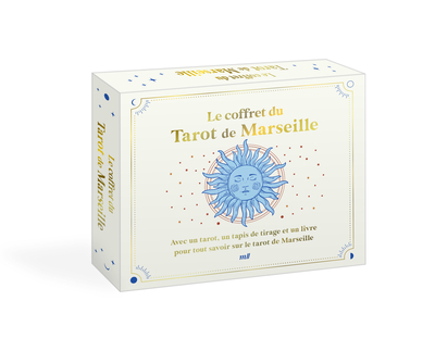 COFFRET DU TAROT DE MARSEILLE - AVEC UN TAROT, UN TAPIS DE TIRAGE ET UN LIVRE POUR TOUT SAVOIR SU