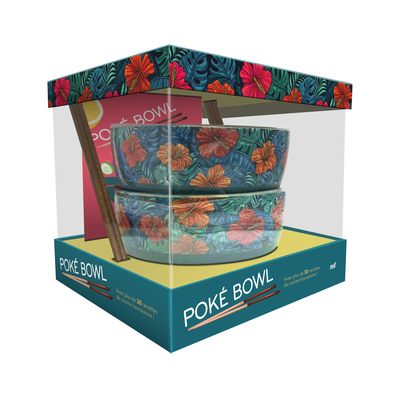 COFFRET POKE BOWL - AVEC PLUS DE 30 RECETTES DE CUISINE HAWAIENNE !