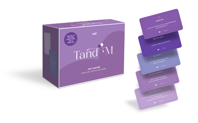 TAND´M - 150 CARTES POUR UN COUPLE QUI DURE - UN COUPLE, DES QUESTIONS, DES DEFIS