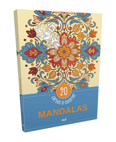 MANDALAS - 20 CARTES A COLORIER