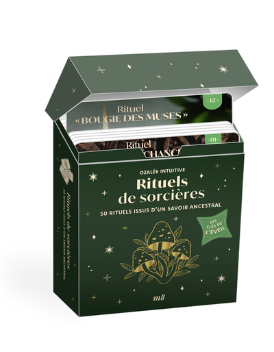 COFFRET - RITUELS DE SORCIERES - 50 RITUELS ISSUS D´UN SAVOIR ANCESTRAL