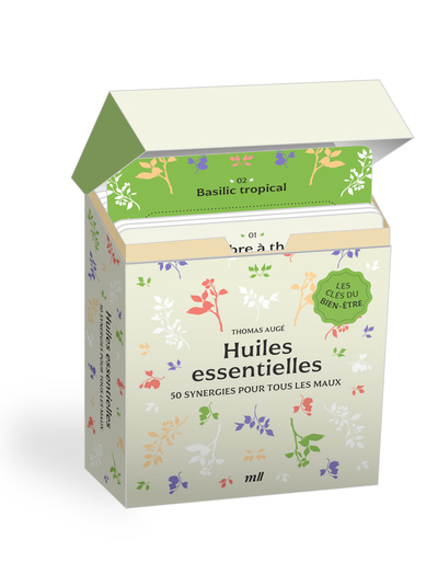 COFFRET - HUILES ESSENTIELLES - 50 SYNERGIES POUR TOUS LES MAUX