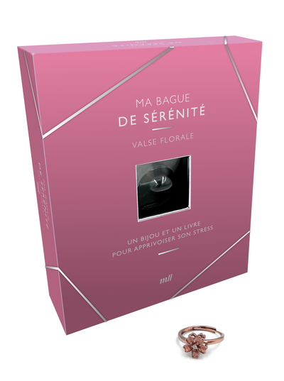 MA BAGUE DE SERENITE - VALSE FLORALE (COFFRET) - UN BIJOU ET UN LIVRE POUR APPRIVOISER SON STRESS