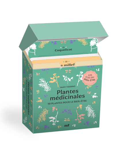 COFFRET - PLANTES MEDICINALES - 50 PLANTES POUR LE BIEN-ETRE
