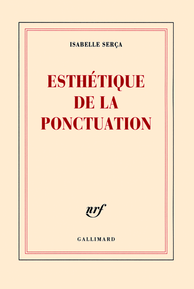 ESTHETIQUE DE LA PONCTUATION