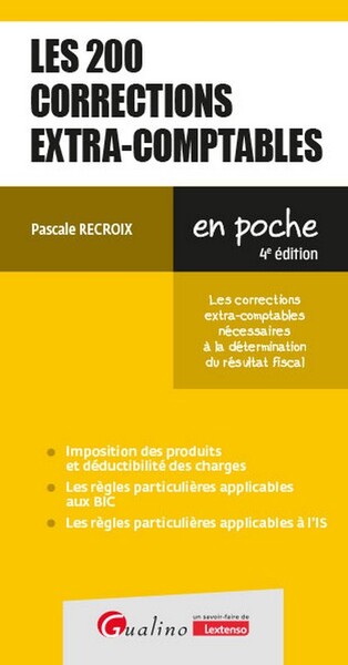 200 CORRECTIONS EXTRA-COMPTABLES - LES CORRECTIONS EXTRA-COMPTABLES NEC