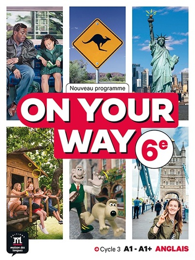 ON YOUR WAY 6EME - LIVRE ELEVE