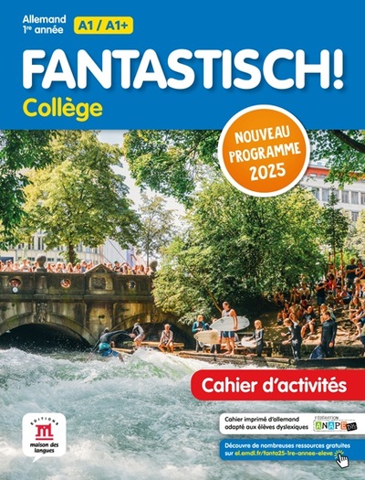 FANTASTISCH 1ERE ANNEE PROGRAMME 2025 - CAHIER D´ACTIVITES