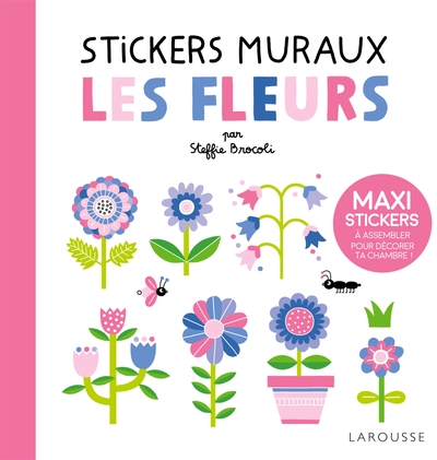 STICKERS MURAUX - LES FLEURS