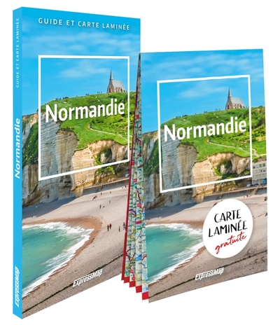 NORMANDIE (GUIDE ET CARTE LAMINEE)