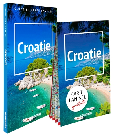 CROATIE (GUIDE ET CARTE LAMINEE)