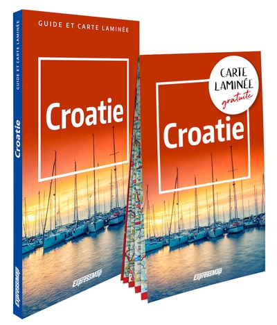 CROATIE (GUIDE ET CARTE LAMINEE)