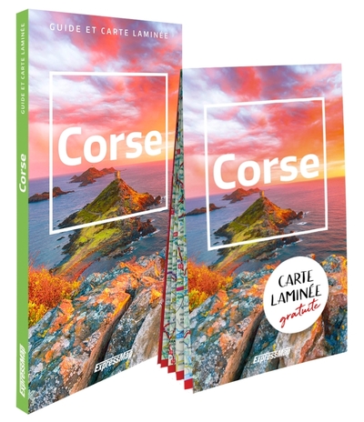 CORSE (GUIDE ET CARTE LAMINEE)