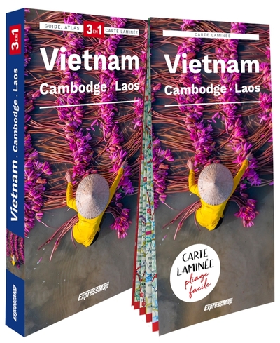 VIETNAM, CAMBODGE, LAOS (GUIDE 3EN1)