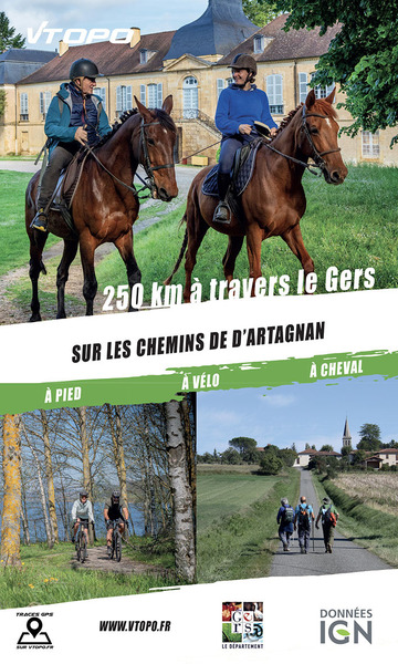 250 KM A TRAVERS LE GERS, SUR LES CHEMINS DE D´ARTAGNAN
