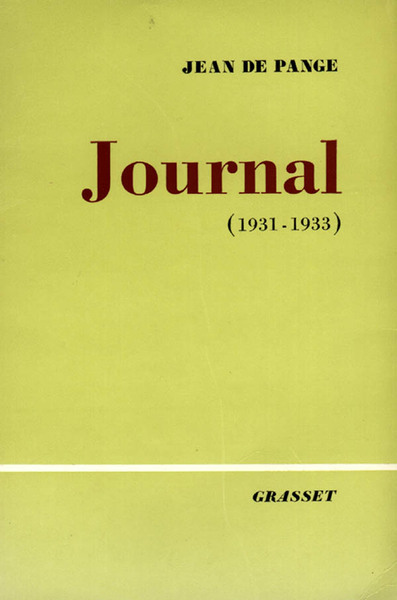 JOURNAL, TOME 2 : 1931-1933
