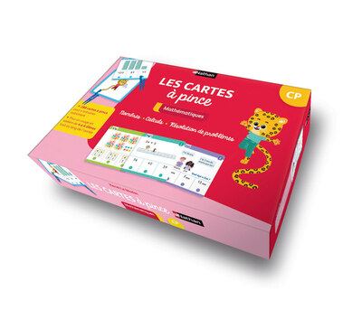 CARTES A PINCE MATHEMATIQUES CP - 2020