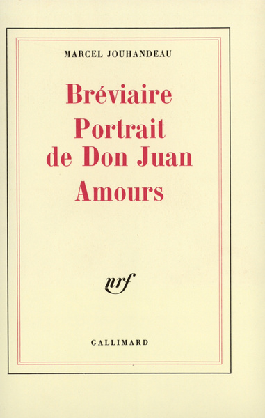 BREVIAIRE/PORTRAIT DE DON JUAN/AMOURS