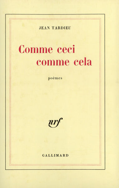 COMME CECI COMME CELA