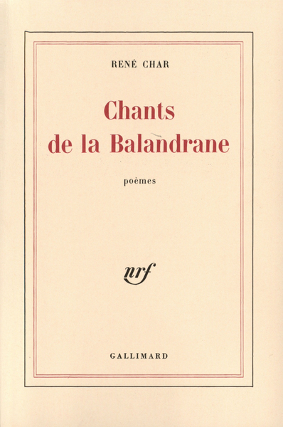CHANTS DE LA BALANDRANE((1975-1977))