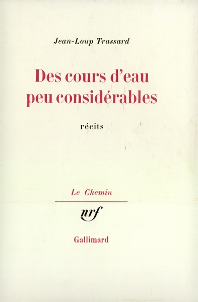 DES COURS D'EAU PEU CONSIDERABLES
