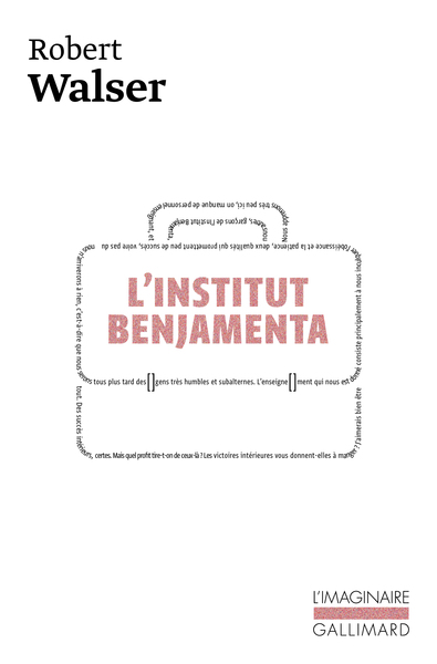 INSTITUT BENJAMENTA