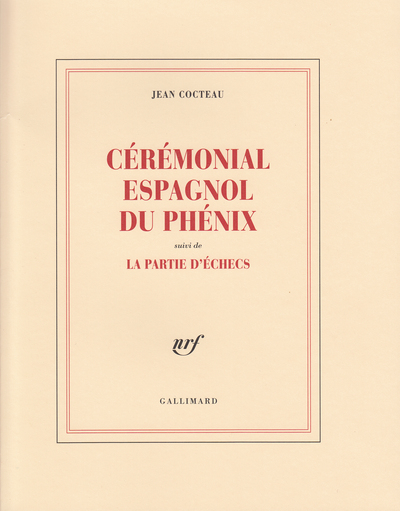 CEREMONIAL ESPAGNOL DU PHENIX / PARTIE D'ECHECS