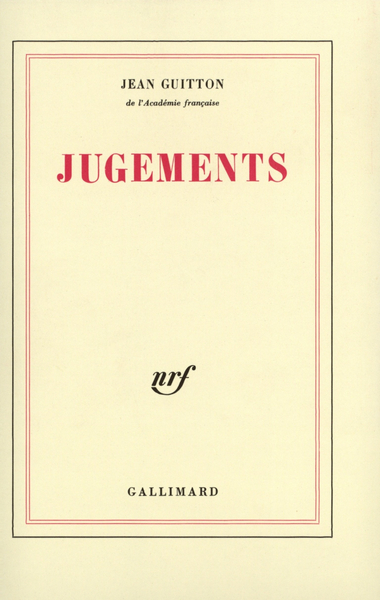 JUGEMENTS