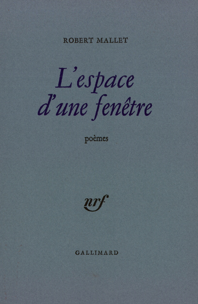 ESPACE D'UNE FENETRE