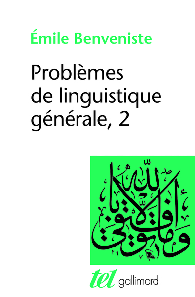PROBLEMES DE LINGUISTIQUE GENERALE T2