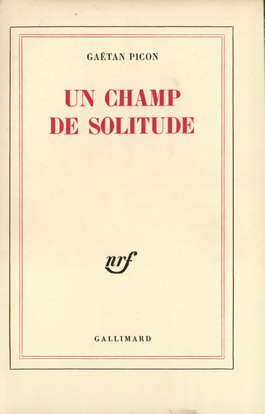 CHAMP DE SOLITUDE