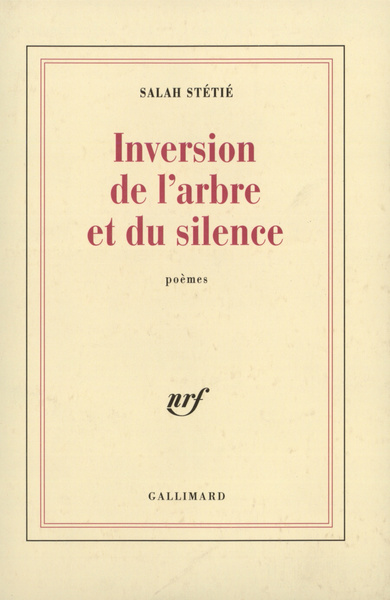 INVERSION DE L'ARBRE ET DU SILENCE