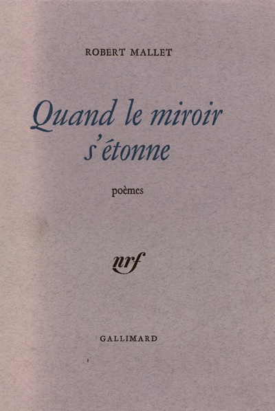 QUAND LE MIROIR S'ETONNE