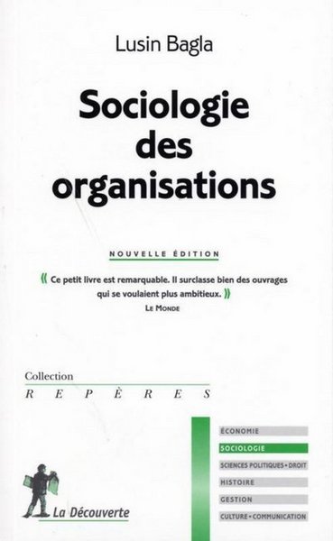 SOCIOLOGIE DES ORGANISATIONS