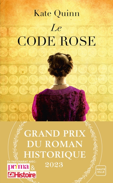 CODE ROSE (GRAND PRIX DU ROMAN HISTORIQUE 2023)