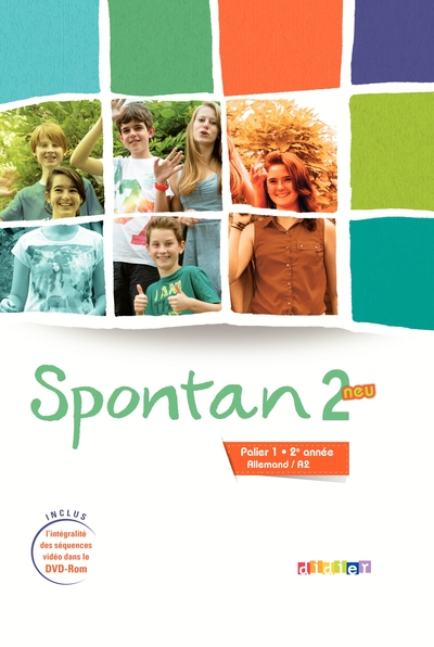 SPONTAN 2 NEU - 2E ANNEE - LIVRE + DVD-ROM